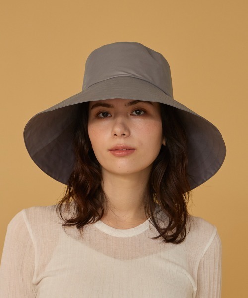 arth（アース）の「arth  Luster Bow Capeline / アース（ハット・レディース・グレー/ホワイト/ベージュ・57~59cm）」の13枚目の写真