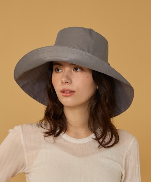 arth（アース）の「arth  Luster Bow Capeline / アース（ハット・レディース・グレー/ホワイト/ベージュ・57~59cm）」の15枚目の写真