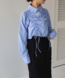 シャーリングショートシャツ