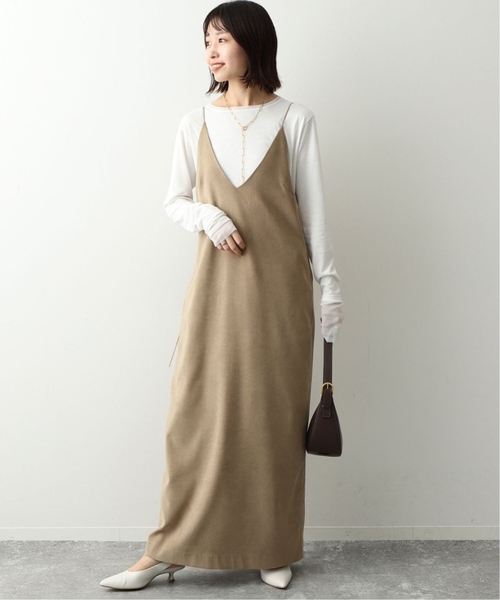 SLOBE IENA（スローブイエナ）の「《追加11》レイヤードスリーブロンTEE（Tシャツ/カットソー・レディース・ホワイト/ブラック系その他/ブルー系その他・FREE）」の7枚目の写真