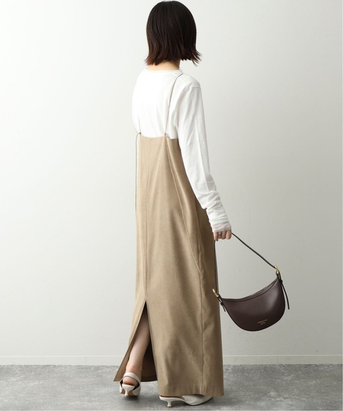SLOBE IENA（スローブイエナ）の「《追加11》レイヤードスリーブロンTEE（Tシャツ/カットソー・レディース・ホワイト/ブラック系その他/ブルー系その他・FREE）」の8枚目の写真