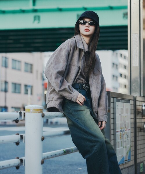 tk.TAKEO KIKUCHI(ティーケータケオキクチ)の「ワッフルニットバケットハット(ハット・メンズ・ブラック・00)」の8枚目の写真