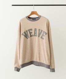 ITEMS URBANRESEARCH | ビンテージプリントスウェットライクニット(ニット/セーター)