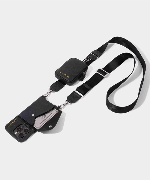 関税込み♪【BANDOLIER】BODIE★16対応 Iphone カバー BANDOLIER / BODIE POUCH SET SILVER iphone16 シリーズケース