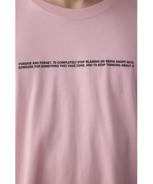 AZUL by moussy（アズールバイマウジー）の「AZULBYMOUSSYロゴ長袖Tシャツ（Tシャツ/カットソー・メンズ・ホワイト/ライトピンク/ブラック・SMALL/MEDIUM/LARGE）」の15枚目の写真