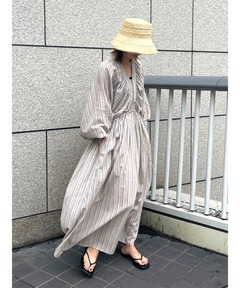 Chelsea Checked Tie Dress（ワンピース）｜Her lip to（ハー