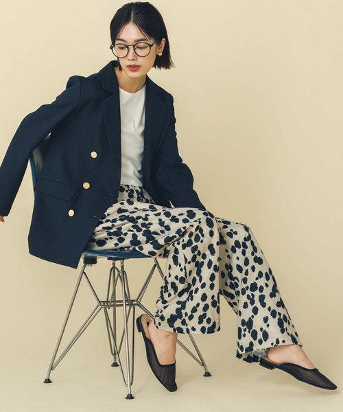 CHIGNON（シニヨン）の「ダルメシアンワイドパンツ（その他パンツ・レディース・ベージュ/グレー・FREE）」の19枚目の写真