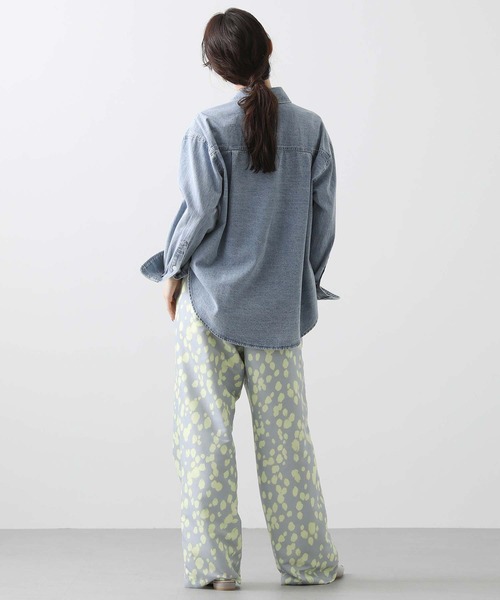 CHIGNON（シニヨン）の「ダルメシアンワイドパンツ（その他パンツ・レディース・ベージュ/グレー・FREE）」の5枚目の写真