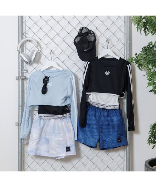 algy（アルジー）の「ハルイロメッシュキャップ（キャップ・キッズ・ライム/ラベンダー/オフホワイト/ブラック・SMALL/MEDIUM）」の6枚目の写真