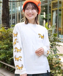 チチカカ | go slow caravan レオパードゲッコーロングTシャツ【WEB限定】【ユニセックス】(Tシャツ/カットソー)