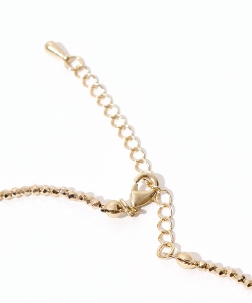 flower（フラワー）の「シャイニービーズネックレス（ネックレス・レディース・ゴールド/シルバー・FREE）」の4枚目の写真