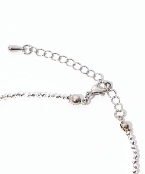 flower（フラワー）の「シャイニービーズネックレス（ネックレス・レディース・ゴールド/シルバー・FREE）」の7枚目の写真
