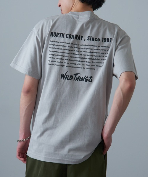 WILD THINGS(ワイルドシングス)の「【WILD THINGS】≪別注≫ヒストリーバックプリントTee(Tシャツ/カットソー・メンズ・ホワイト/ブラック/グレー/ネイビー・S/M/L/XL)」の3枚目の写真