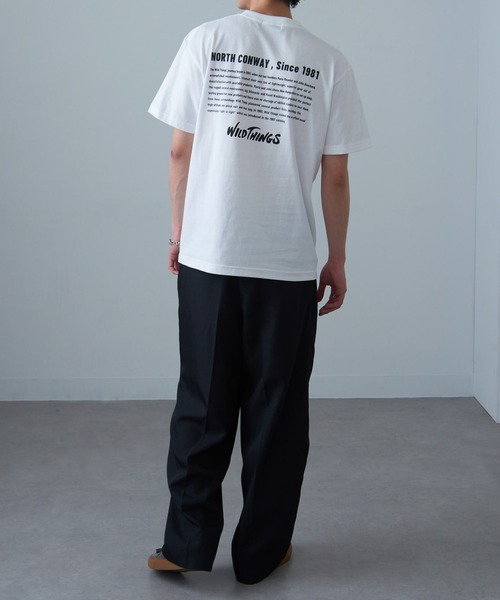 WILD THINGS(ワイルドシングス)の「【WILD THINGS】≪別注≫ヒストリーバックプリントTee(Tシャツ/カットソー・メンズ・ホワイト/ブラック/グレー/ネイビー・S/M/L/XL)」の8枚目の写真