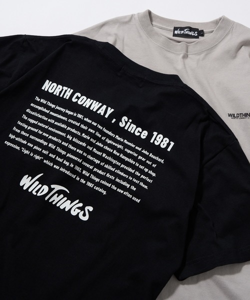 WILD THINGS(ワイルドシングス)の「【WILD THINGS】≪別注≫ヒストリーバックプリントTee(Tシャツ/カットソー・メンズ・ホワイト/ブラック/グレー/ネイビー・S/M/L/XL)」の19枚目の写真