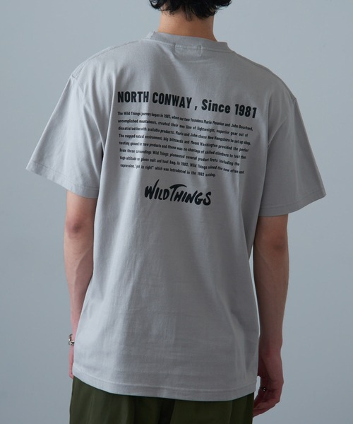 WILD THINGS(ワイルドシングス)の「【WILD THINGS】≪別注≫ヒストリーバックプリントTee(Tシャツ/カットソー・メンズ・ホワイト/ブラック/グレー/ネイビー・S/M/L/XL)」の21枚目の写真