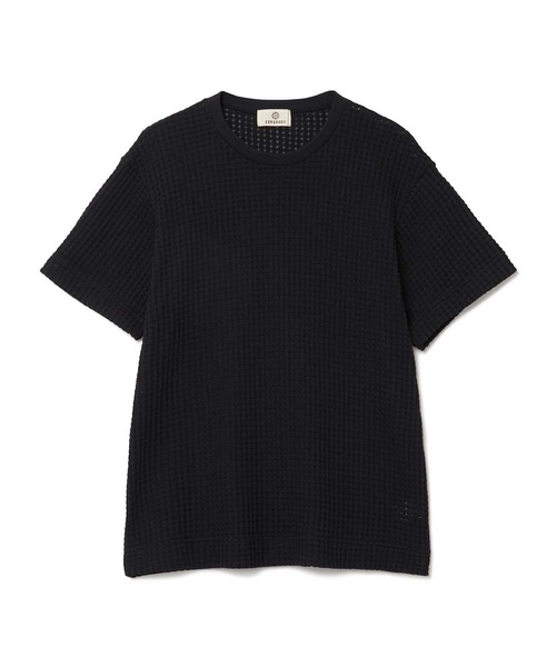 SEAGREEN(シーグリーン)の「Seagreen BIG WAFFLE T-SHIRT(Tシャツ/カットソー・メンズ・ロイヤルブルー/ブラック・L/XL/M)」の3枚目の写真