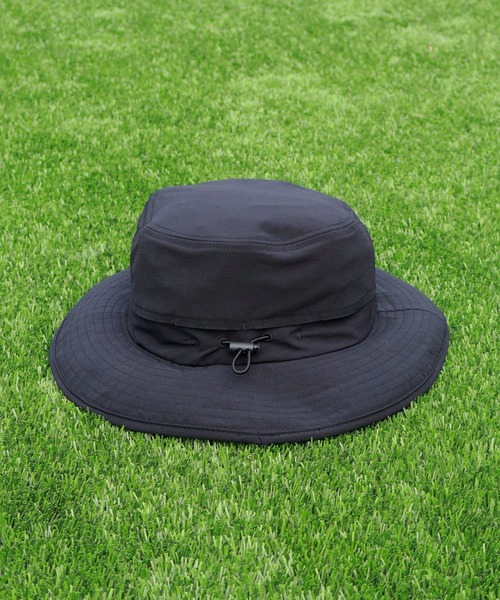 UNIVERSAL OVERALL(ユニバーサルオーバーオール)の「【UNIVERSAL OVERALL/ユニバーサルオーバーオール】UOロゴ刺繍 SHADAN アドベンチャーハット(ハット・メンズ・ベージュ/チャコール/カーキ/ブラック・FREE)」の13枚目の写真