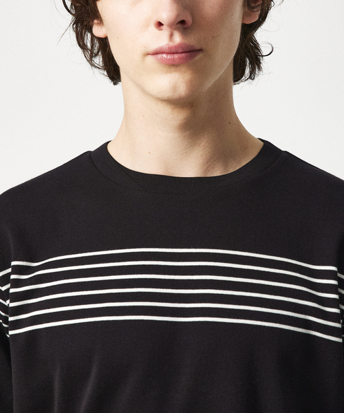 5351 POUR LES HOMMES 長袖 ボーダーカットソー 白黒 L 5351 POUR LES HOMMES 長袖 ボーダーカットソー 白黒 L 5351