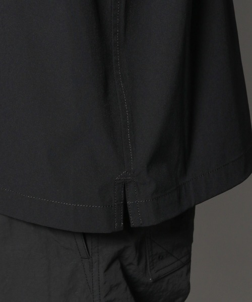 BAYFLOW（ベイフロー）の「【BUDDIES Dept.】ギミックシャツ[ストレッチ]（シャツ/ブラウス・メンズ・ブラック/ライトグレー・MEDIUM/LARGE）」の14枚目の写真