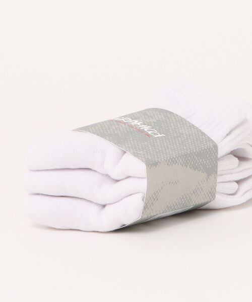 Gramicci(グラミチ)の「【63】【GRAMICCI】BASIC SHORT SOCKS(ソックス/靴下・メンズ・ブラック/その他/ホワイト・25-27/23-25)」の5枚目の写真
