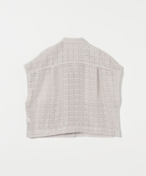 BEAUTY&YOUTH　シアージャガード ショートスリーブ ブラウス BEAUTY&YOUTH UNITED ARROWS（ビューティーアンドユース