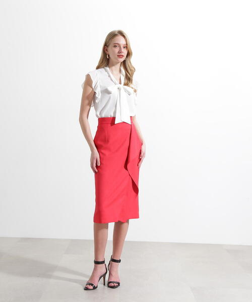 セール】◇リネンライクラッフルスカート（スカート）｜PINKY&DIANNE