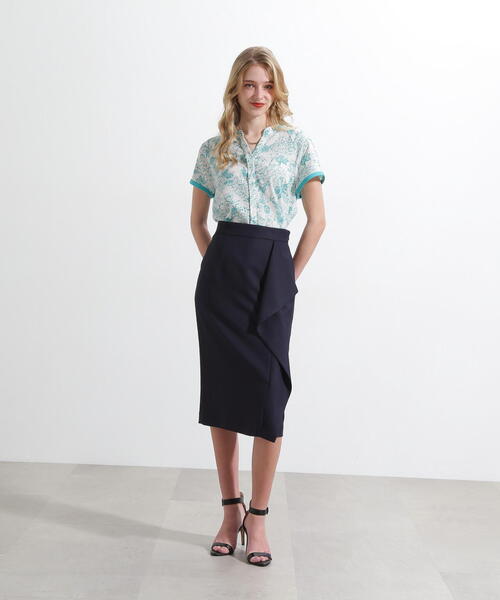 セール】◇リネンライクラッフルスカート（スカート）｜PINKY&DIANNE