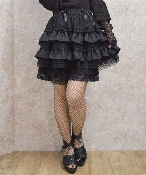 axes femme(アクシーズファム)の「フリルティアードミニスカート(スカート・レディース・ホワイト/ブラック・FREE)」の20枚目の写真