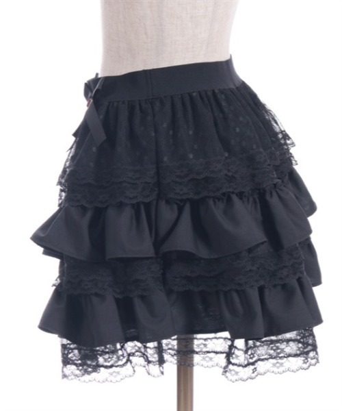 axes femme(アクシーズファム)の「フリルティアードミニスカート(スカート・レディース・ホワイト/ブラック・FREE)」の18枚目の写真