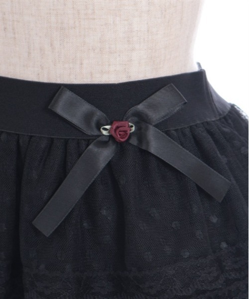 axes femme(アクシーズファム)の「フリルティアードミニスカート(スカート・レディース・ホワイト/ブラック・FREE)」の13枚目の写真