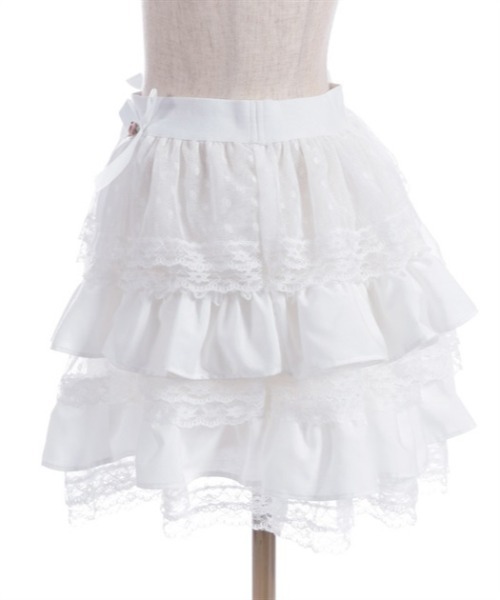 axes femme(アクシーズファム)の「フリルティアードミニスカート(スカート・レディース・ホワイト/ブラック・FREE)」の9枚目の写真