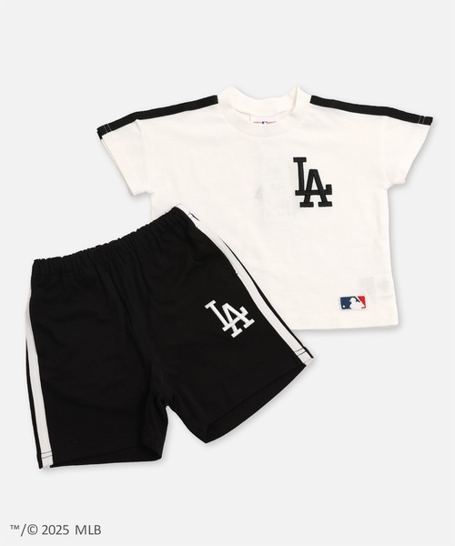 MLB - MLBセット セール】〈MLB〉ロゴ 脇ライン セットアップ（セットアップ