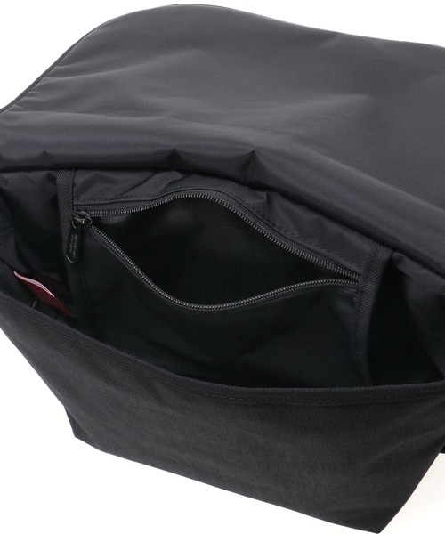 Nylon Messenger Bag JR Back Pocket W/ Divider Magnet VEG