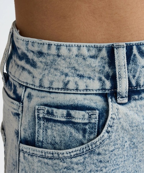 DC SHOES(ディーシーシューズ)の「25 WS TIGHT SKIRT/DCレディースデニムミニスカート(スカート・レディース・スカイブルー/ブラック系その他・MEDIUM/LARGE)」の7枚目の写真
