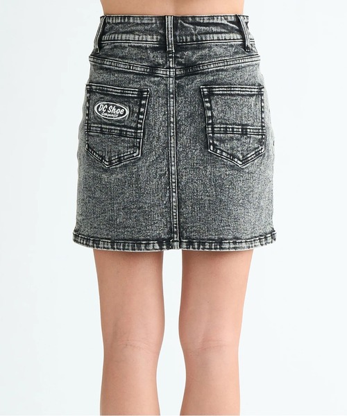 DC SHOES(ディーシーシューズ)の「25 WS TIGHT SKIRT/DCレディースデニムミニスカート(スカート・レディース・スカイブルー/ブラック系その他・MEDIUM/LARGE)」の8枚目の写真