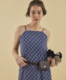 MIRROR STOKE(~[Xg[N)́yZOZOzCHECK CAMISOLE ONEPIECE(s[X)