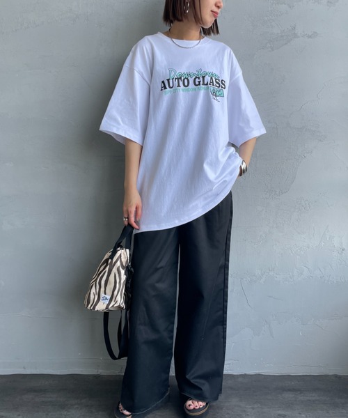 HUF/ハフ] AUTO GLASS バックプリント ショートスリーブTシャツ