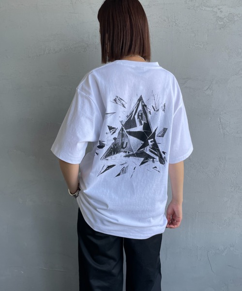 【HUF】バッグプリントTシャツ HUF/ハフ] DESKTOP バックプリント ショートスリーブTシャツ（T