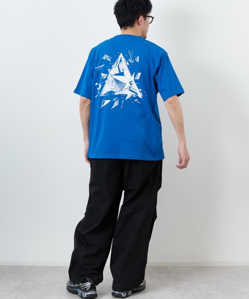 【HUF】バッグプリントTシャツ HUF tシャツ 「HUF/ハフ」 CLUB HOUSE バックプリント ショート