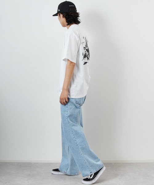 HUF/ハフ] AUTO GLASS バックプリント ショートスリーブTシャツ