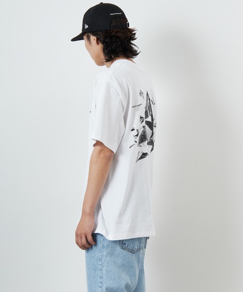 HUF/ハフ] AUTO GLASS バックプリント ショートスリーブTシャツ