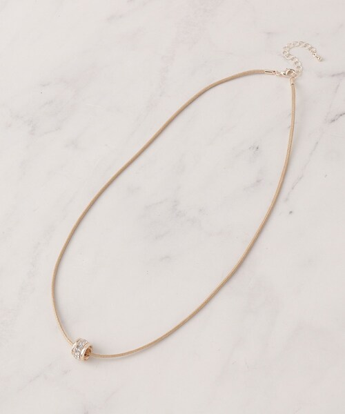 SHOO・LA・RUE(シューラルー)の「3MIXワントップコードネックレス(ネックレス・レディース・シルバー/ゴールド/ピンクゴールド・00)」の6枚目の写真