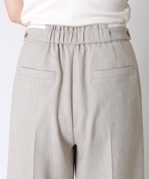 Jines（ジネス）の「リネンライクカルゼラインパンツ【丈別2サイズ展開】（その他パンツ・レディース・ベージュ/ネイビー/ライトベージュ・37/38）」の20枚目の写真