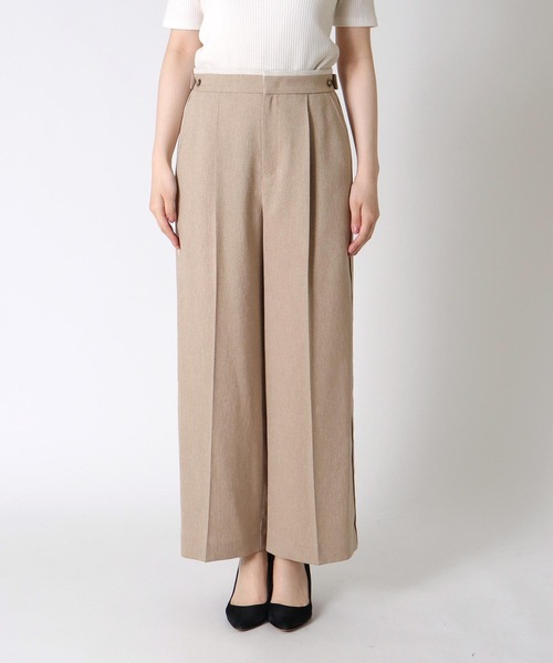 Jines（ジネス）の「リネンライクカルゼラインパンツ【丈別2サイズ展開】（その他パンツ・レディース・ベージュ/ネイビー/ライトベージュ・37/38）」の22枚目の写真