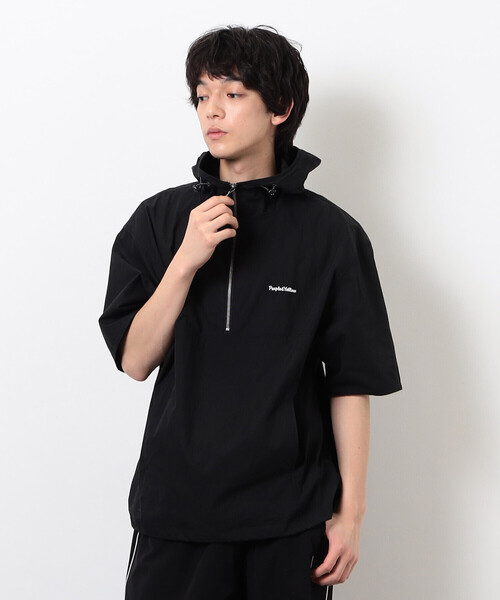 Purple&Yellow(パープルアンドイエロー)の「コットンナイロンツイル アノラック(ブルゾン・メンズ・ネイビー/ブラック・SMALL/MEDIUM/LARGE)」の5枚目の写真