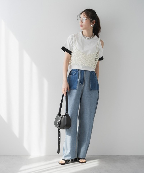 bohmal(ボマール)の「スクエアトゥストラップサンダル(サンダル・レディース・シルバー/ブラック・23cm/23.5cm/24cm/24.5cm)」の10枚目の写真