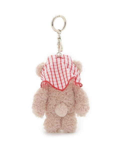 LILY BROWN(リリーブラウン)の「Lily Bear スカーフスタイルチャーム(キーホルダー・レディース・チャコールグレー/ホワイト/その他/ベージュ/ピンク・FREE)」の19枚目の写真