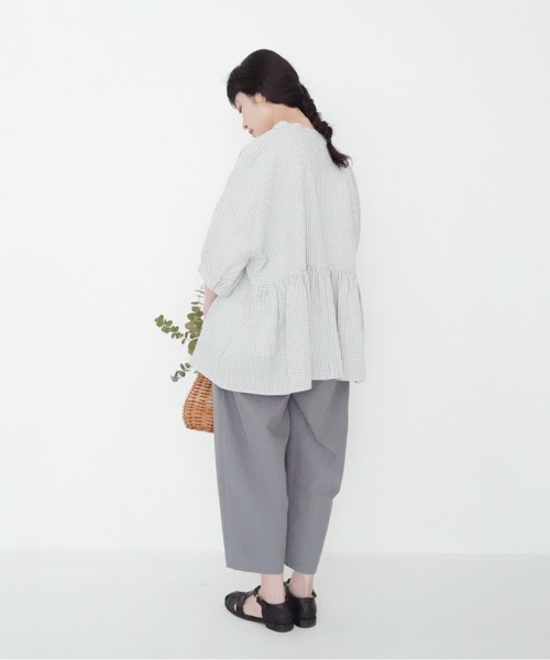 オローネ　カザラズパンツ　新品　通年　MLサイズ　定価16280円 セール】アライザラシニューバルーンパンツ（その他パンツ