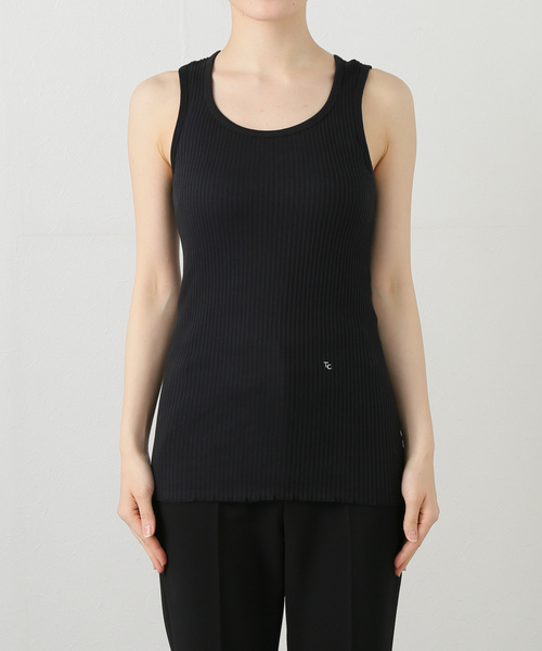 AP STUDIO(エーピーストゥディオ)の「【TanC TOKYO/タンクトウキョウ】スキントップ(タンクトップ・レディース・ホワイト/ブラック・FREE)」の14枚目の写真